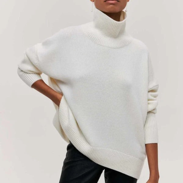 Agata - Jersey de cuello alto