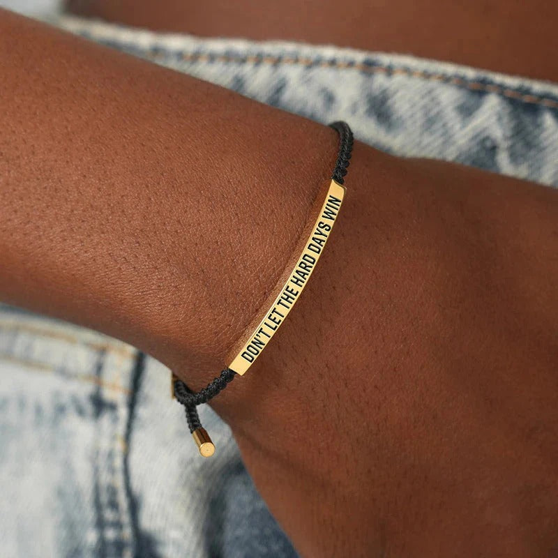 Sanna - Pulsera motivacional para la autoconfianza y la fuerza
