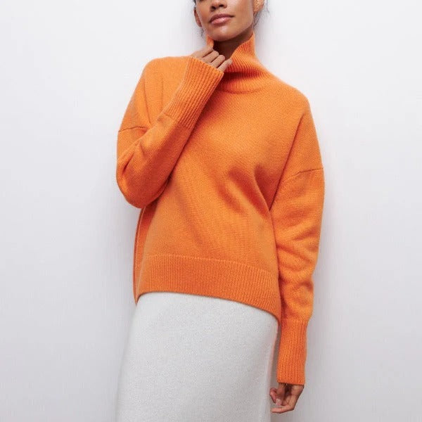 Agata - Jersey de cuello alto