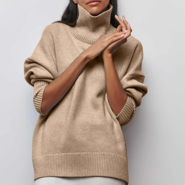 Agata - Jersey de cuello alto