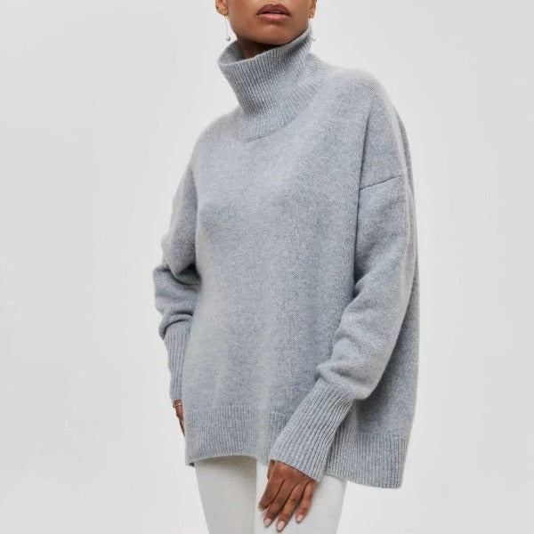 Agata - Jersey de cuello alto