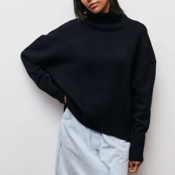 Agata - Jersey de cuello alto