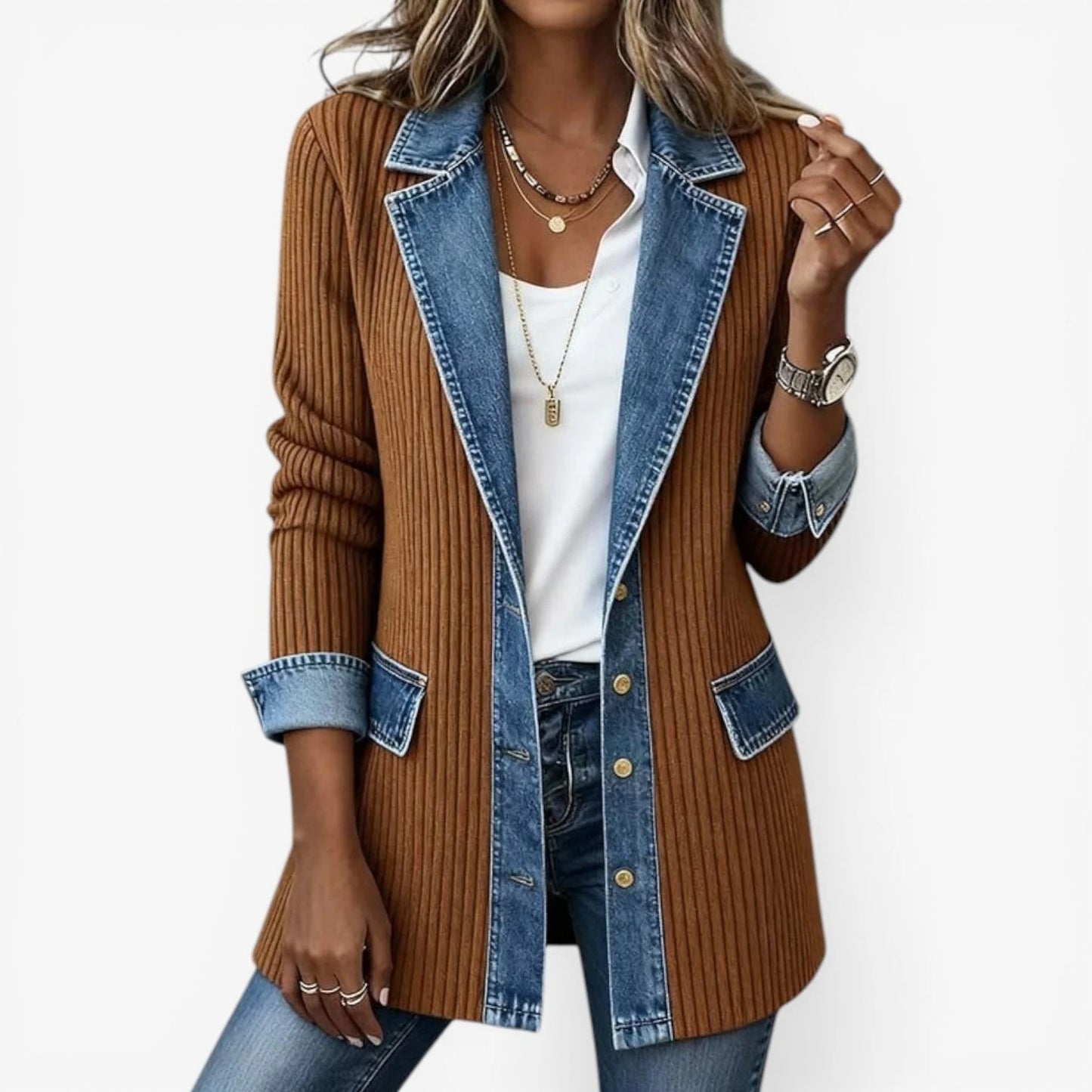 Emilia - Chaqueta vaquera mixta