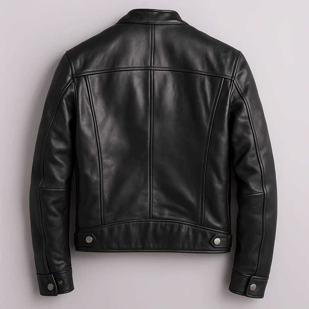 Enzo - Chaqueta de cuero vintage