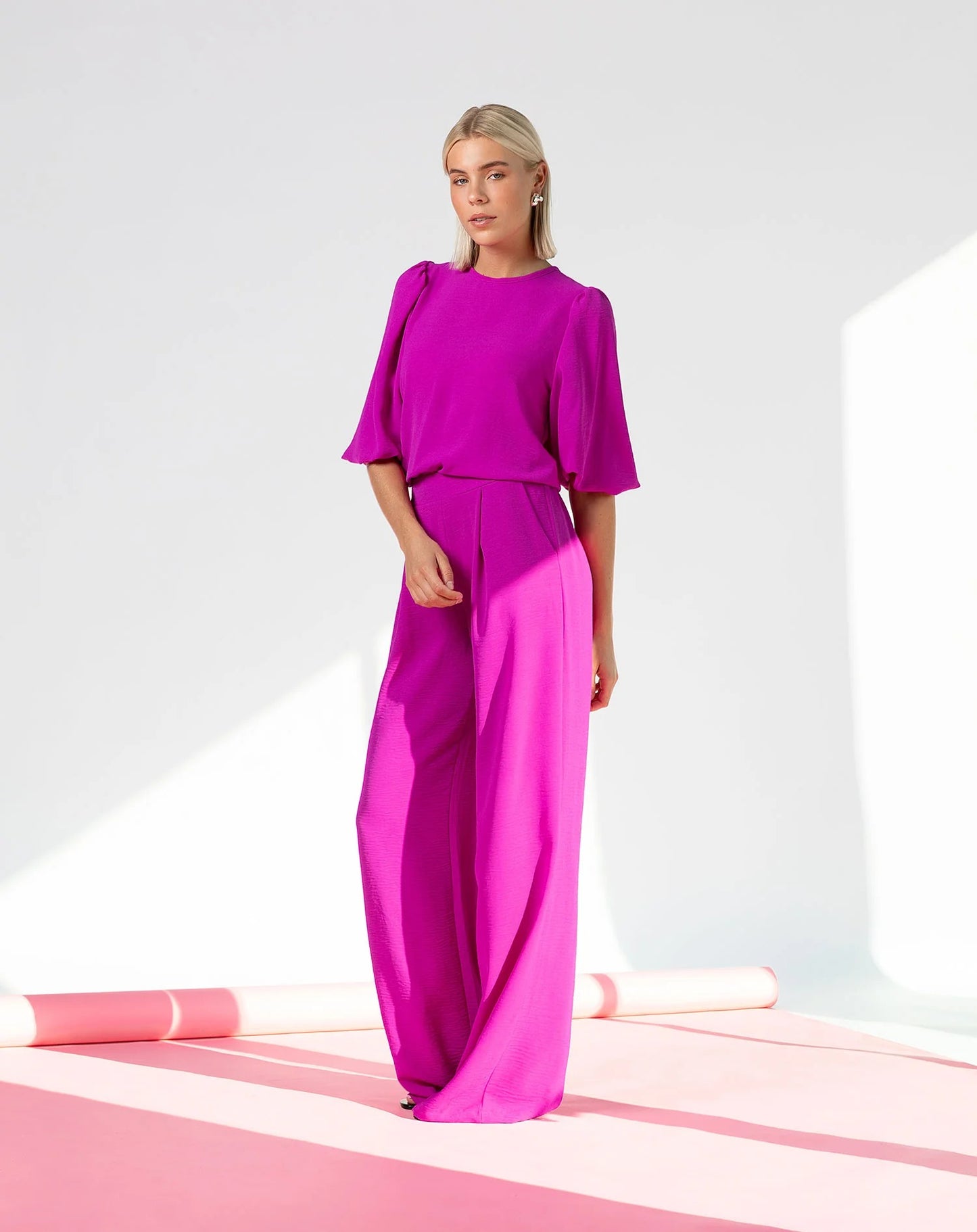 Julia- Pantalón magenta